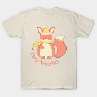 Cozy Weather Fox T-Shirt